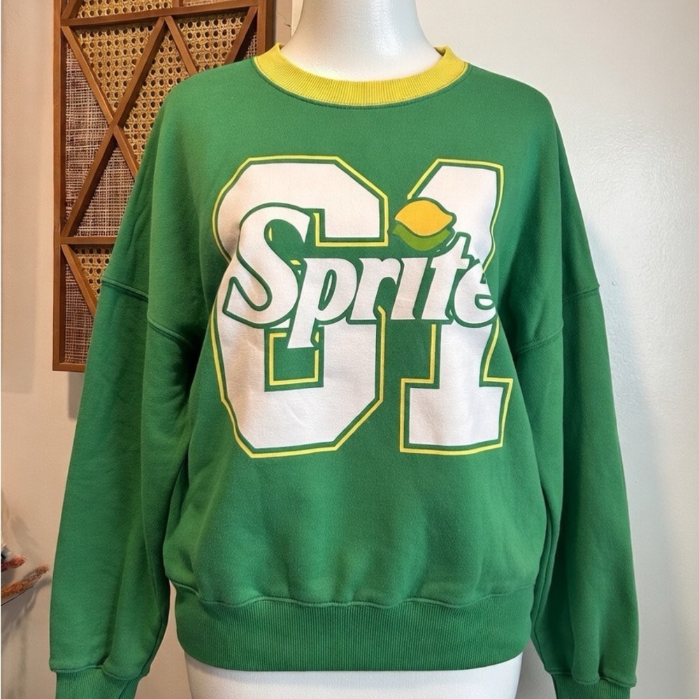 Green Sprite Logo Sweatshirt